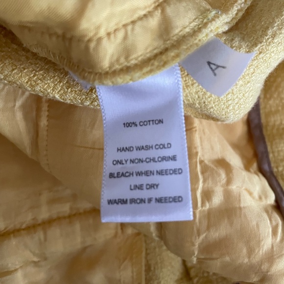 Ann Taylor Loft Yellow Shorts Size 12 - Picture 4 of 6